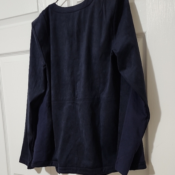 J. Jill Black Blazer Sleek Sophisticated Design - Picture 3 of 4